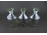 3 darab egyforma régi patika üveg 17.5 x 8.9 cm