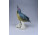 Régi ENS porcelán madár 13.3 cm