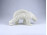 Régi Schaubach Kunst porcelán jegesmedve figura 23.5 cm