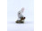 Rügyet rágcsáló nyúl nyuszi Zsolnay porcelán figura