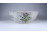 Antik virágmintás Schillinger Mór porcelán leveses tál 27.5 cm