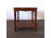 Üveglapos rattanfonatos stílbútor dohányzóasztal 72 x 57 cm