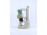 Régi Bertram jellegű német porcelán vándorfiú figura 19.5 cm