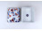 Régi virágmintás portugál VA ( VISTA ALEGRE ) jelzéses porcelán bonbonier