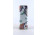 Régi szögletes alakú madaras japán Fukagawa porcelán váza 19 cm