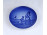 Kék Royal Copenhagen porcelán dísztányér 15.5 cm