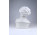 Régi orosz Puskin biszkvit porcelán büszt 23 cm