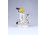 Régi német Bertarm jellegű porcelán figura kisfiú kecske gidával