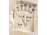 Vitéz Vidovich Ferenc art deco kerámia táncoló leány figura 12.7 cm