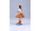 Vitéz Vidovich Ferenc art deco kerámia leány figura 12 cm