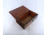 Antik kulcsos ládika fadoboz kártyadoboz leveles láda 25 x 14 x 7.7 cm