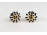 Zirconia Blossom boho-chic pittypang fülbevaló pár ajándékdobozban