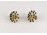 Zirconia Blossom boho-chic pittypang fülbevaló pár ajándékdobozban